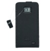 New Black Genuine Leather Pouch Belt Case For Samsung Galaxy S II i9100