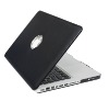 New Black Leather Macbook Cover Case