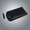 New Black PU Leather Case for iPhone4