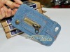 New Brand Fashion for iphone 4 4G 4S blue jean case