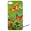 New Butterflies Flower 3D Hard Case Cover for iPhone 4