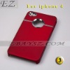 New Colorful Deluxe Chrome Cover Case for iPhone 4, Hard Case for iPhone 4 LF-0224