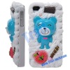 New Cute 3D Cream Cake Hard Case Cover for iPhone 4