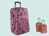 New Design Carry-on Casual EVA Jacquard Fabric Polyester Built-in Caster Aluminum Trolley Luggage