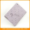 New Design, Cute Pattern Folding Leather Case with Stand for iPad2, Folio PU Leather Cover Case for iPad 2, Mixed colors, OEM