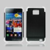 New Design White+Black Cambo Case Silicone Case For Samsung i9100 Galaxy S2