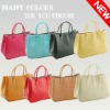 New Fashion Candy Colors Soft PU Leather handbags 2012 Shoulder Tote Bag Hot Sell