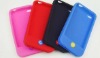 New Fashion Chocolate Silicon case for Iphone 4g