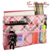 New Flower Fashion Pink Promotion Cosmetic Bag