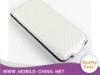 New & Hot Carbon Fiber Leather Case For Iphone4