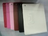 New Hotselling!!! leather case cover with stand for ipad 2 Mixed colors