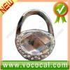 New Lock Shape W/Diamond Purse Hook Bag Handbag Hanger