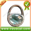 New Lock Shape W/Diamond Purse Hook Bag Handbag Hanger