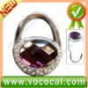 New Lock Shape W/Diamond Purse Hook Bag Handbag Hanger