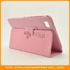 New PU Leather Case Cover Skins Stand for Samsung Galaxy Tab 7.7 Inch P6800,3 Colors,Customers logo,OEM welcome