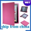 New PU Magnetic Smart Slim Case Cover For iPad 2