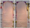 New PVC Pink Dress Garment Bag DB005