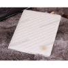 New Rhombus Leather Protective Case for iPad 2(beige)