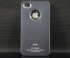 New Shiny hard Case back cover For iphone 4s black