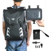 New Solar Backpack with a 'knock-down' Solar Panel for Mobile Phone