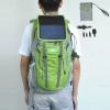 New Solar Hiking Backpack with Soft Solar Panel for Mobile Phone