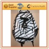 New Standard White Black Backpack For Ladies