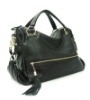 New Style Fashion Ladies Side Buckle & Fringes Leather Bag