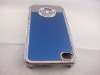 New Style Hot-sell & High Quality  Diamond Metal Case For Apple Iphone4