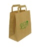 New Style Kraft Paper Shopping Handbag