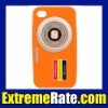 New Stylish Camera Design Soft Silicone Back Case for iphone 4 Cover 4S 4G + Free Shipping