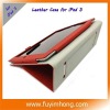 New Ultra Stylish PU Leather Cover Stand for iPad3 case