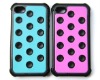 New armor Tri Layer cover for iPhone 4/4S (Silicone case/TPU Case/PC Case)