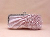 New arrival Silk lady clutch flower evening bag 042