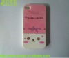New arrival Silk printing silicone case for iphone4