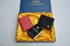 New arrival fashion antibacterial high-quality  genuine leather gift box within wallet