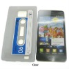 New arrival for Samsung Galaxy S2 i9100 Silicone Skin Shell with Tape Style(40600527C)