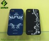 New arrival laser etch silicone case for iphone4