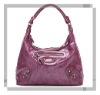 New arrival shining PU leather lady handbag bag