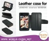 New arrival stand leather case for Lenovo ideatab S2005A