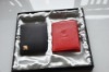 New arrival top fashion antibacterial high-quality  genuine leather gift box with wallet