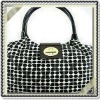 New arrival wholesale MARQUEE NOEL BLACK WHITE BAG