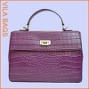 New arrival women hot bags snake skin handbag