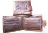 New arrive men's genuine leather wallet