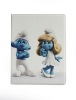 New arrived! The Smurfs high quality PU leather case for ipad 2
