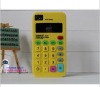 New arrived silicon calculating machine case for iphone 4 4s