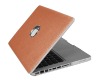 New black leather Macbook cover case