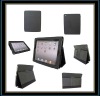 New black promotional hot sale Leather Case with multi function For Ipad 2 2nd/generation laptop accessory