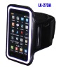 New black running sports arm band pouch for samsung i 9100