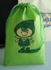 New cartoon non woven drawstring bags
