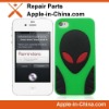 New cell silicone case with saucerman design for iphone 4G and 4S